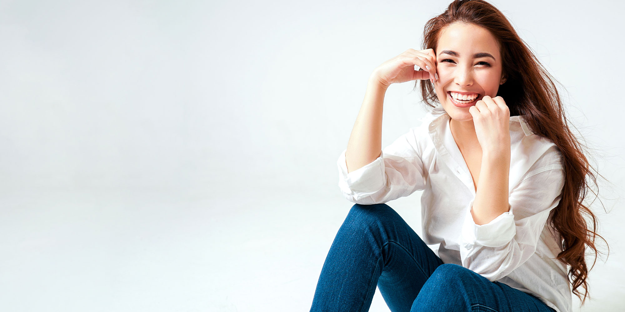 dental patient smiling